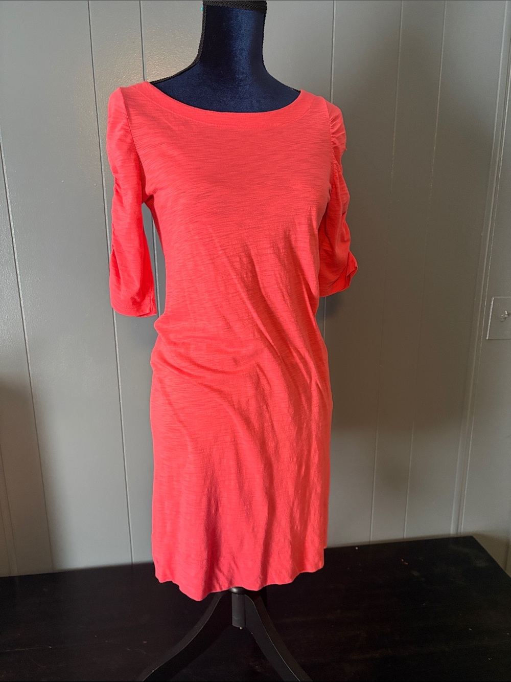 Lilly Pulitzer Coral Sheath Midi Dress